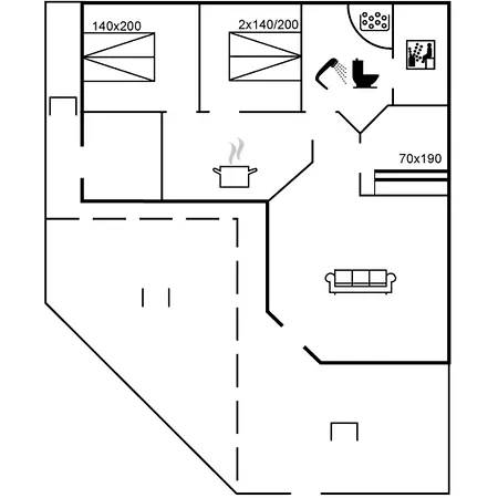 度假居 Ebbeline - 150m From The Sea By Interhome